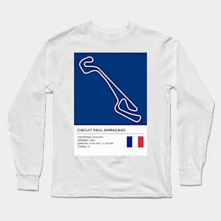 Circuit Paul Armagnac [info] Long Sleeve T-Shirt